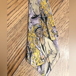 100% Silk Clown Tie BJ VINTAGE